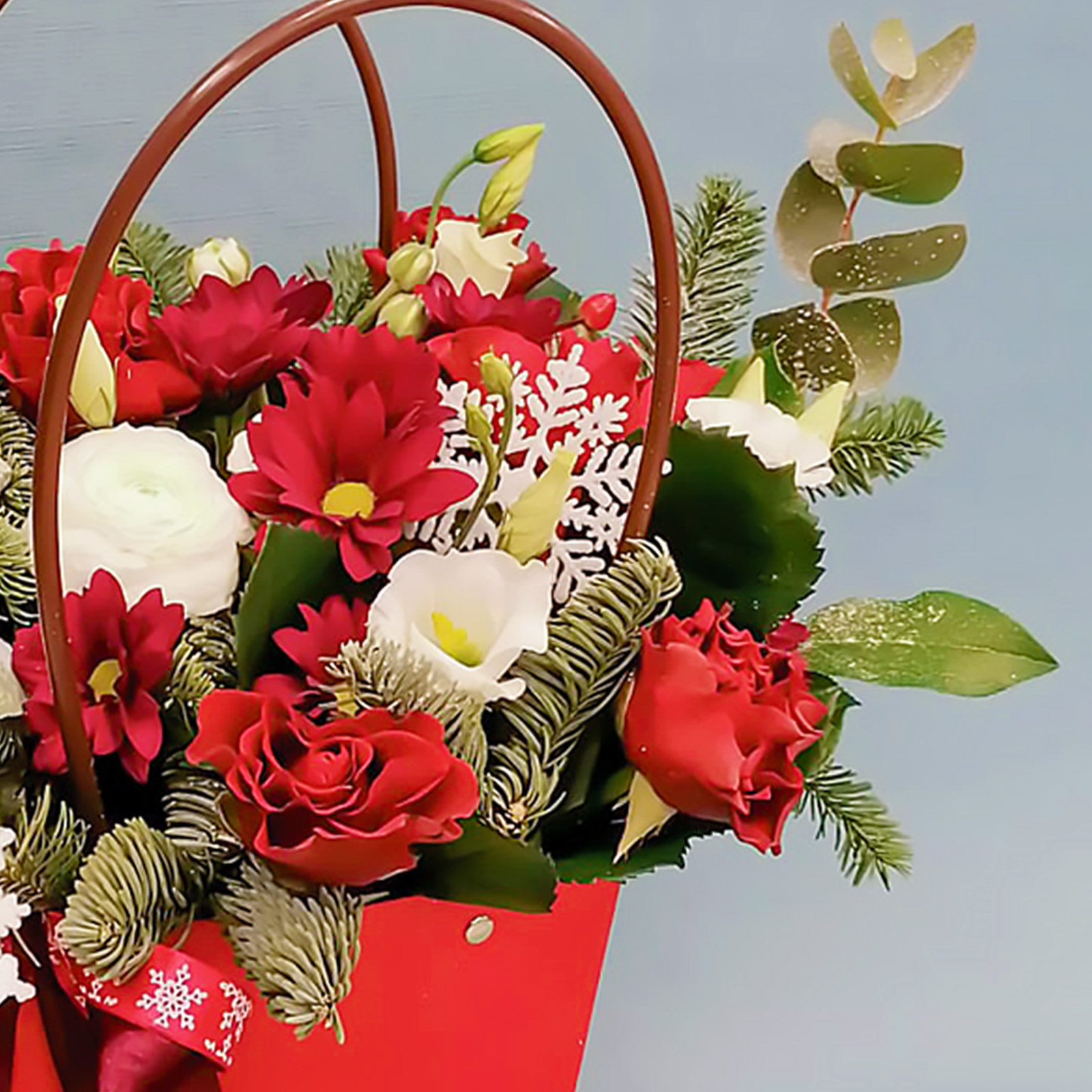 Сумочка "Время чудес" с еловыми ветками N 72278